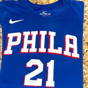Philadelphia 76ers Nike Tee Joel Embiid